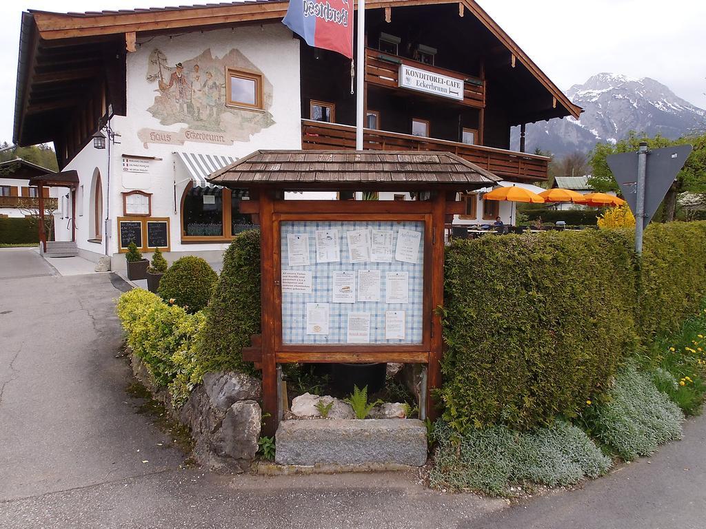 Cafe Pension Eckerbrunn Schoenau am Koenigsee Luaran gambar