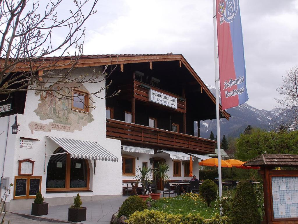 Cafe Pension Eckerbrunn Schoenau am Koenigsee Luaran gambar